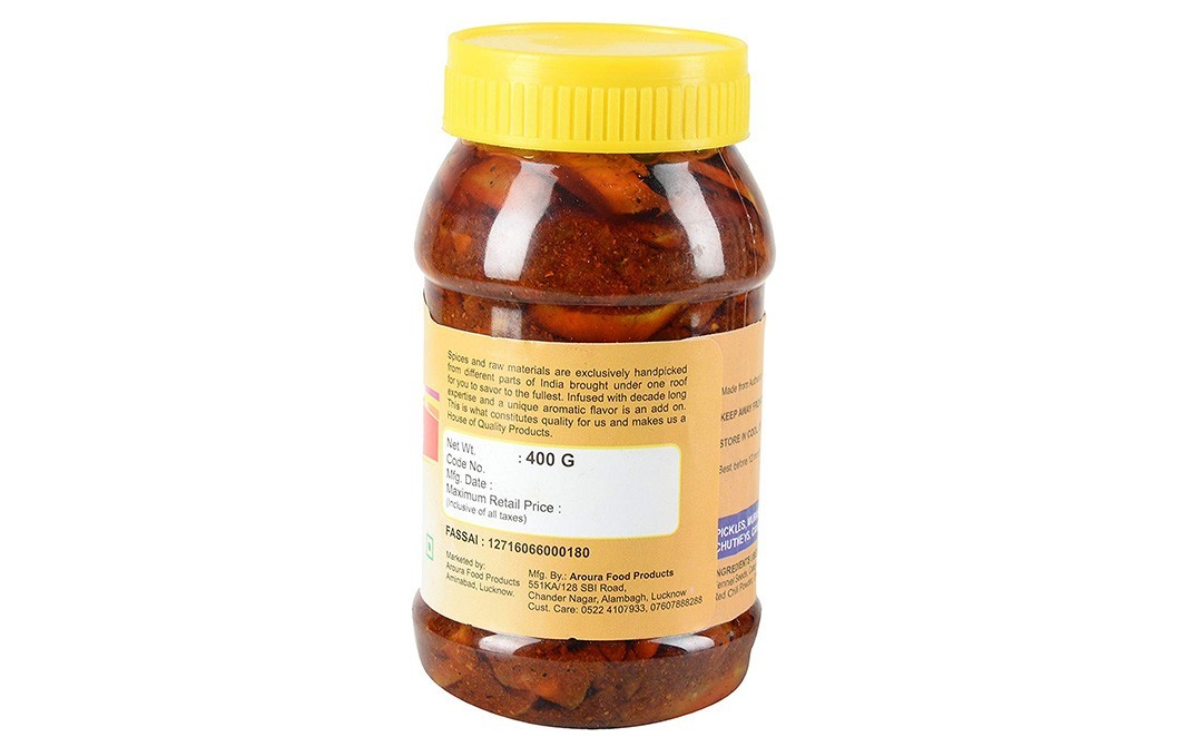 Aroura Ginger Pickle    Jar  400 grams